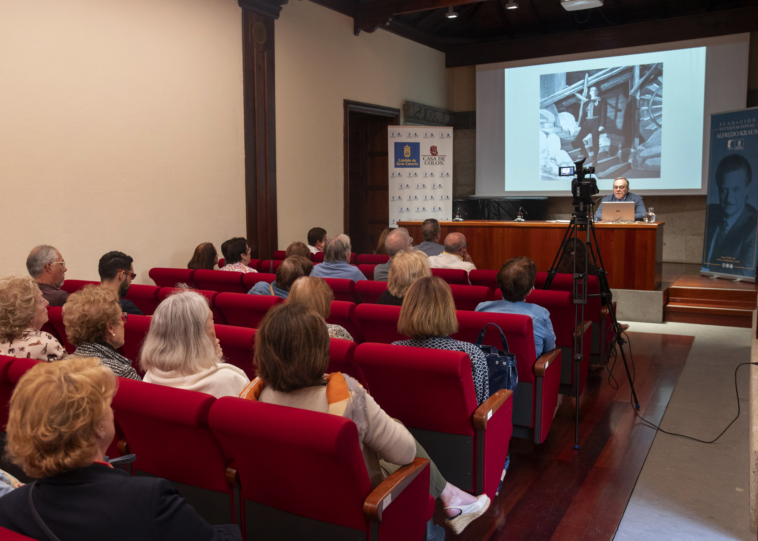 Conferencia ‘Alfredo Kraus en la Scala de Milán’, a cargo de Mario Pontiggia, en la Casa de Colón