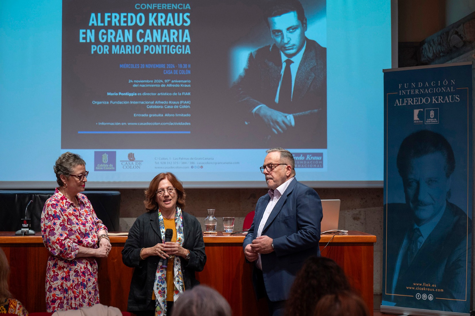 Conferencia “Alfredo Kraus en Gran Canaria”