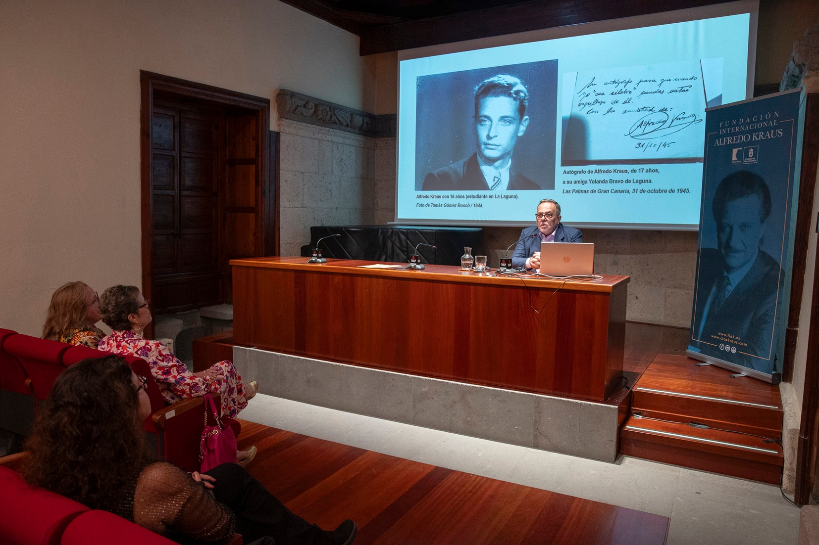 Conferencia “Alfredo Kraus en Gran Canaria”