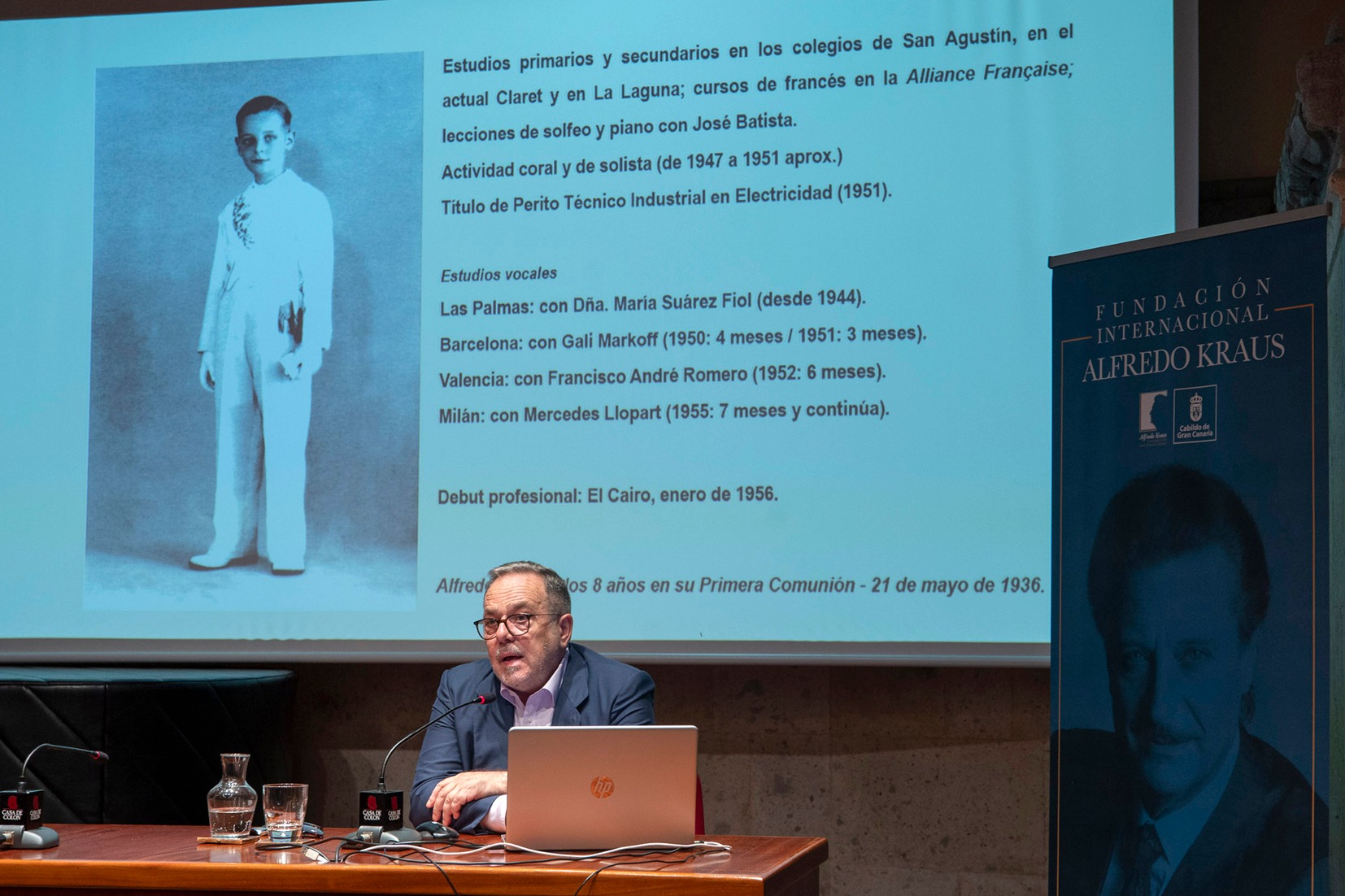 Conferencia “Alfredo Kraus en Gran Canaria”