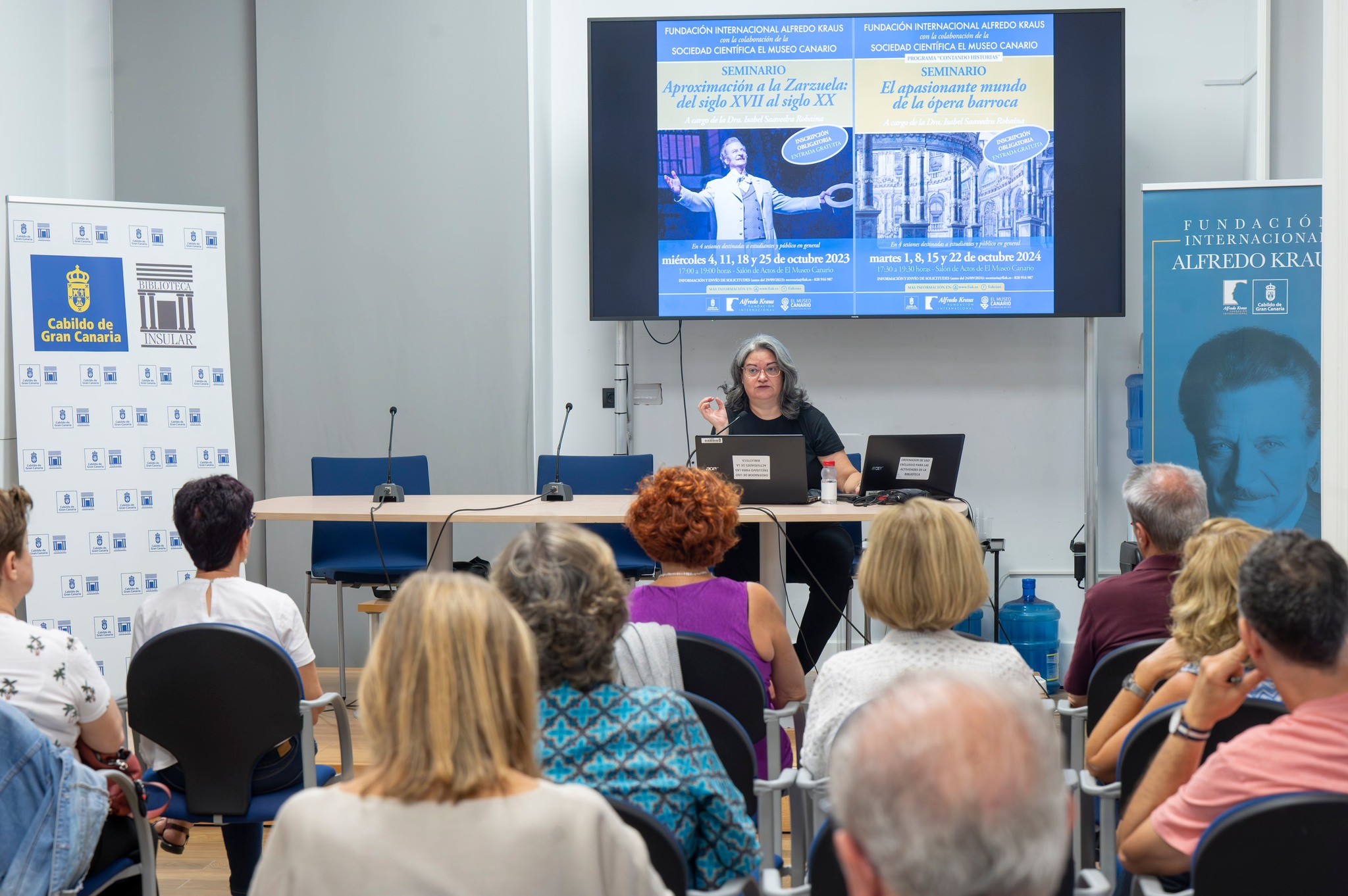 LA BIBLIOTECA INSULAR DE GRAN CANARIA ACOGE EL SEMINARIO ‘LA ÓPERA DURANTE EL CLASICISMO: DE 1750 A 1827’