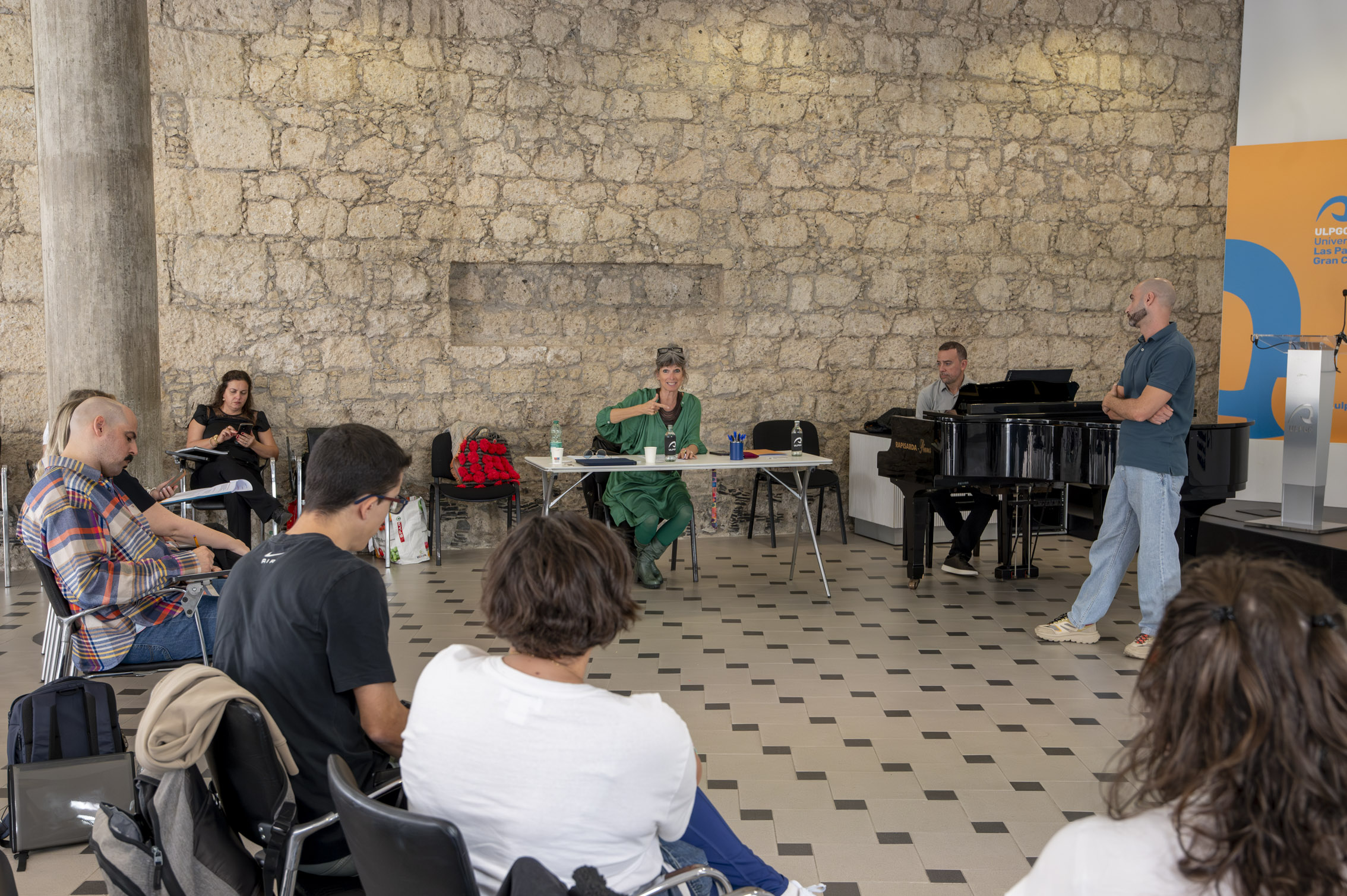 Diez alumnos de canto participan en el Workshop FIAK 2025 que imparte la soprano Nicola Beller Carbone  en Las Palmas de Gran Canaria